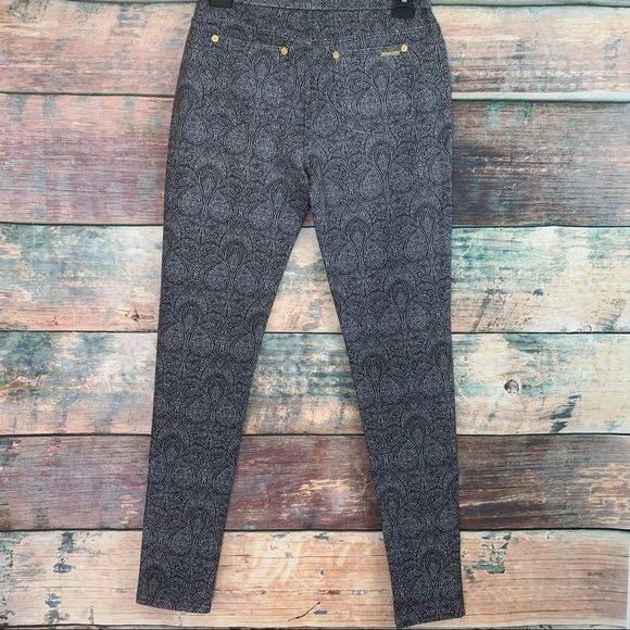 Sz XS Michael Kors Linhart Print Leggings NWT - Picture 10 of 10